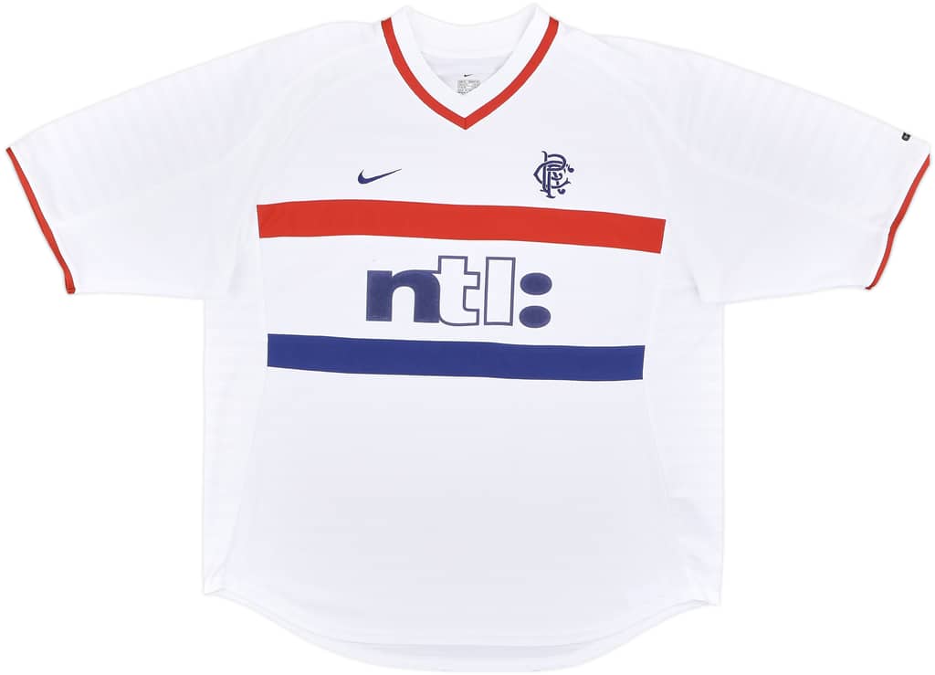 2000-01 Rangers Away Shirt - 7/10 - (XL)