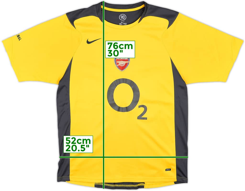 2005-06 Arsenal Nike Training Shirt - 9/10 - (M)