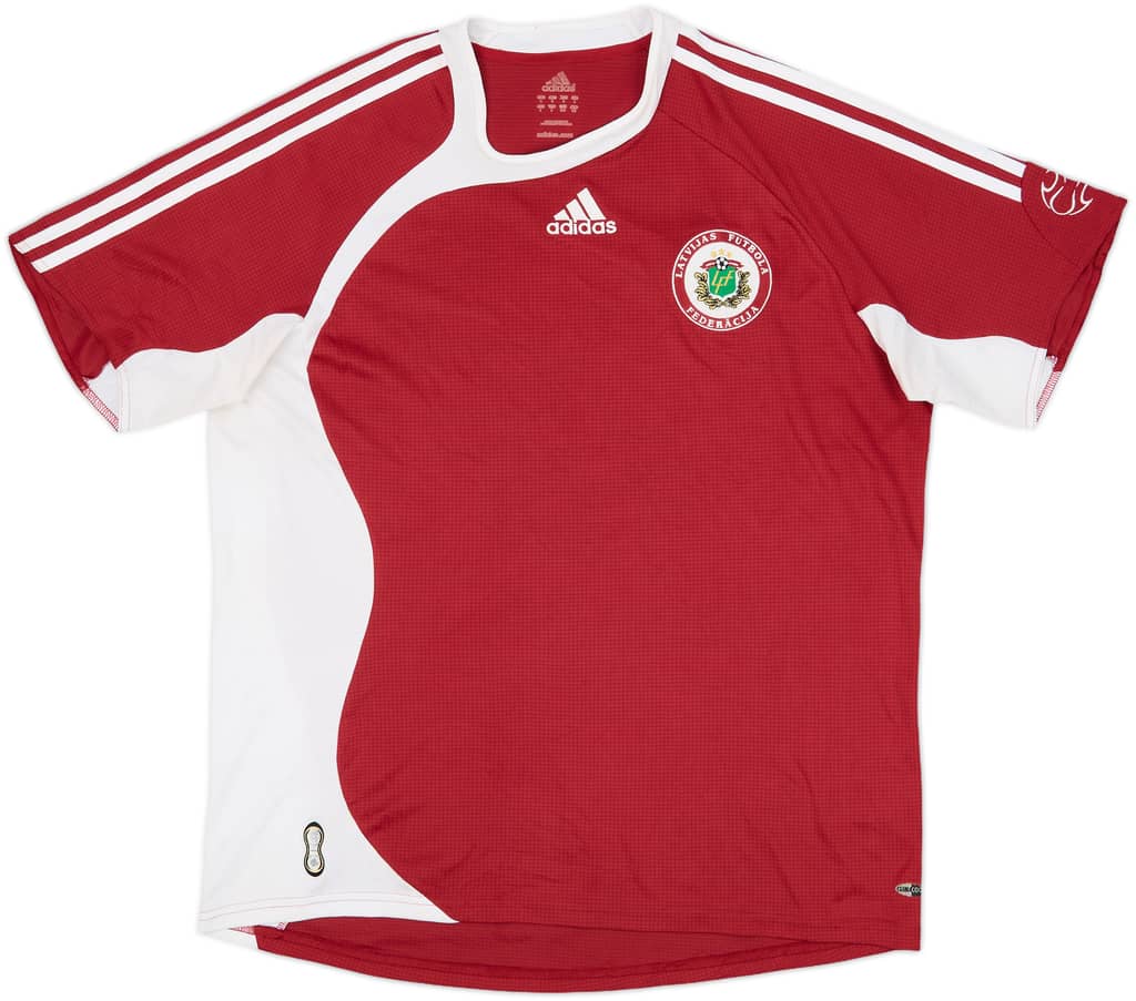 2006-08 Latvia Home Shirt - 8/10 - (L)