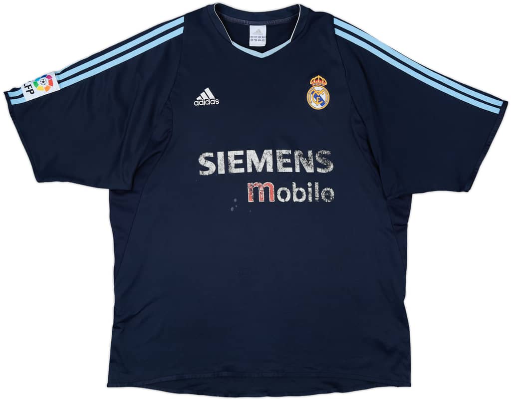 2003-04 Real Madrid Away Shirt - 4/10 - (XXL)