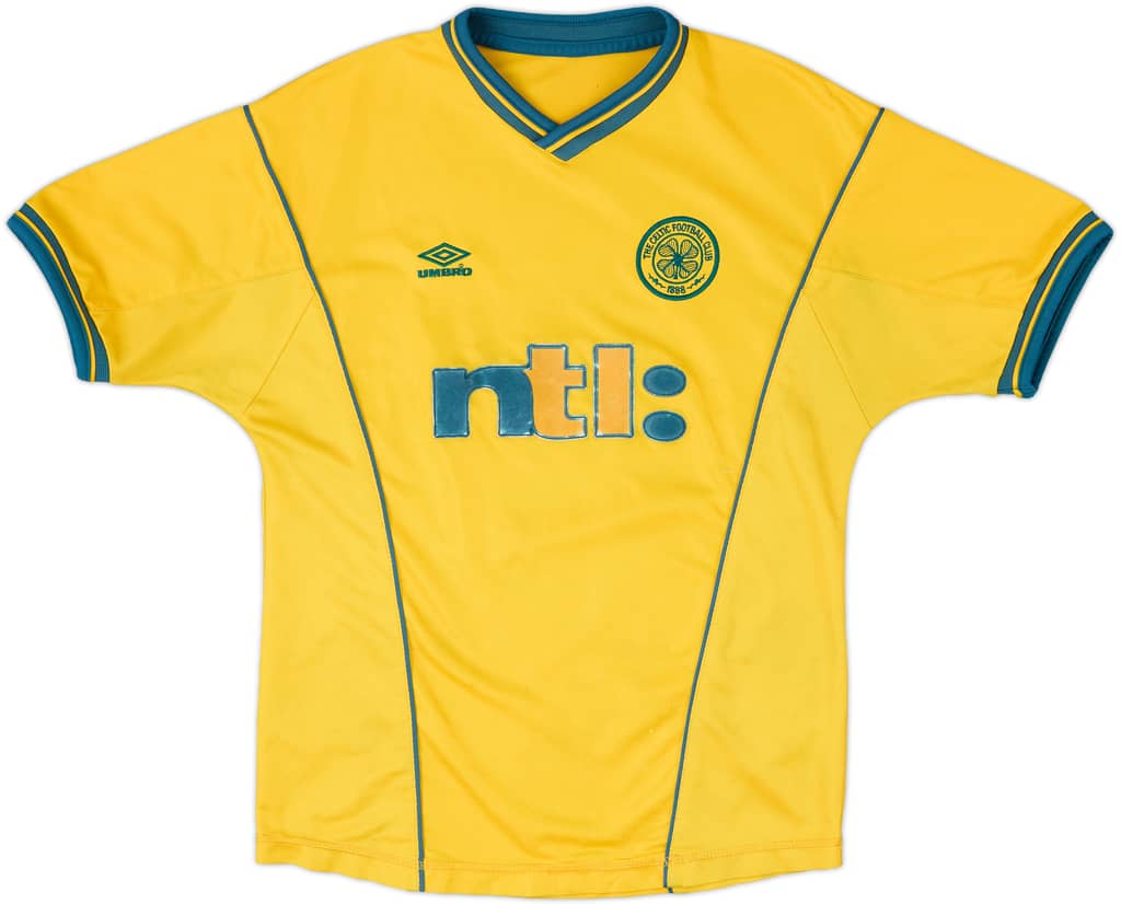 2000-02 Celtic Away Shirt - 6/10 - (XL.Boys)