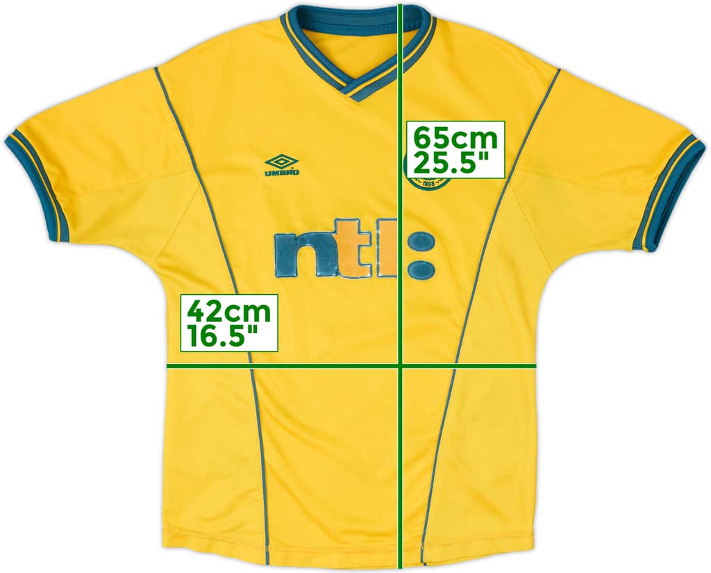 2000-02 Celtic Away Shirt - 6/10 - (XL.Boys)
