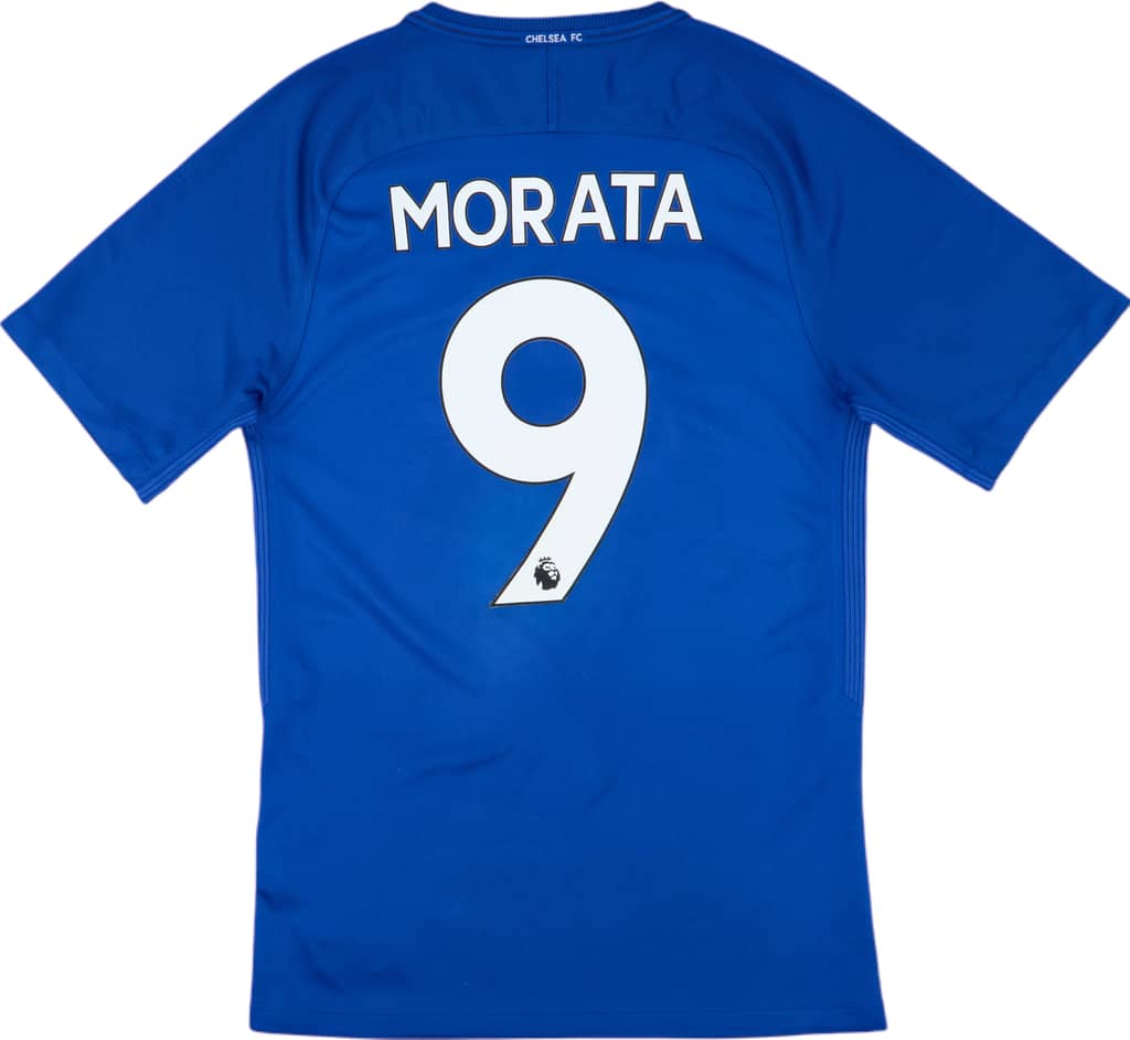 2017-18 Chelsea Home Shirt Morata #9 - 5/10 - (S)