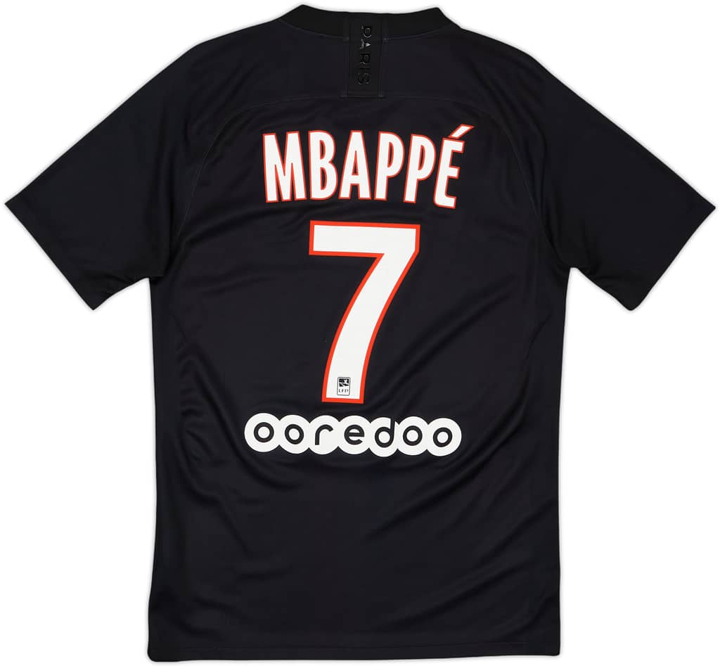 2019-20 Paris Saint-Germain Fourth Shirt Mbappe #7 - 7/10 - (S)