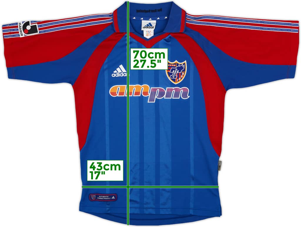 2001 FC Tokyo Home Shirt - 9/10 - (XL.Boys)