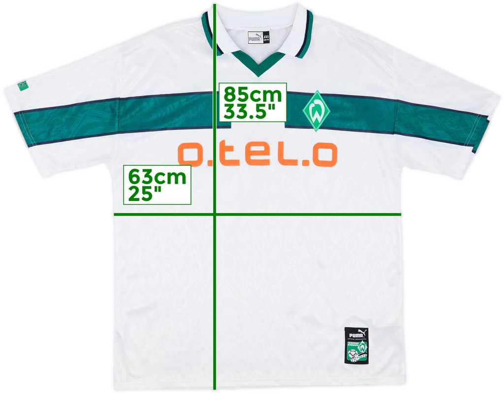 1998-99 Werder Bremen Away Shirt - 9/10 - (XXL)