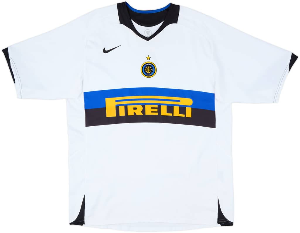 2005-06 Inter Milan Away Shirt - 6/10 - (L)