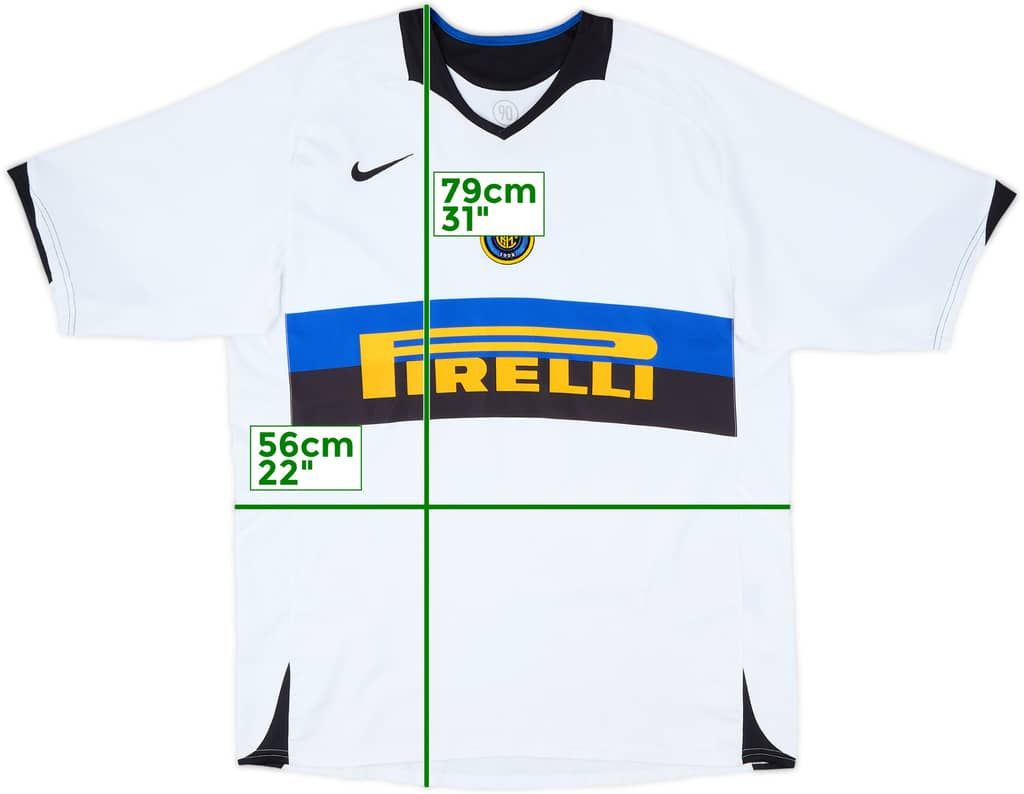 2005-06 Inter Milan Away Shirt - 6/10 - (L)