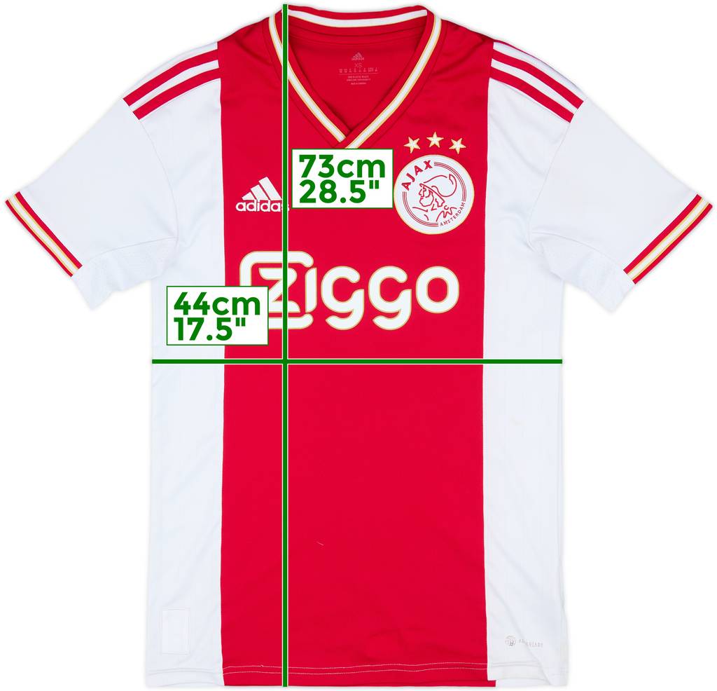 2022-23 Ajax Home Shirt - 9/10 - (XS)