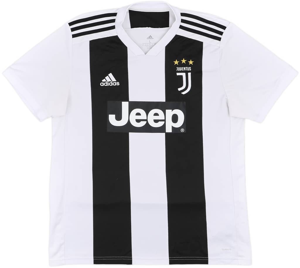 2018-19 Juventus Home Shirt Ronaldo #7 - 6/10 - (L)