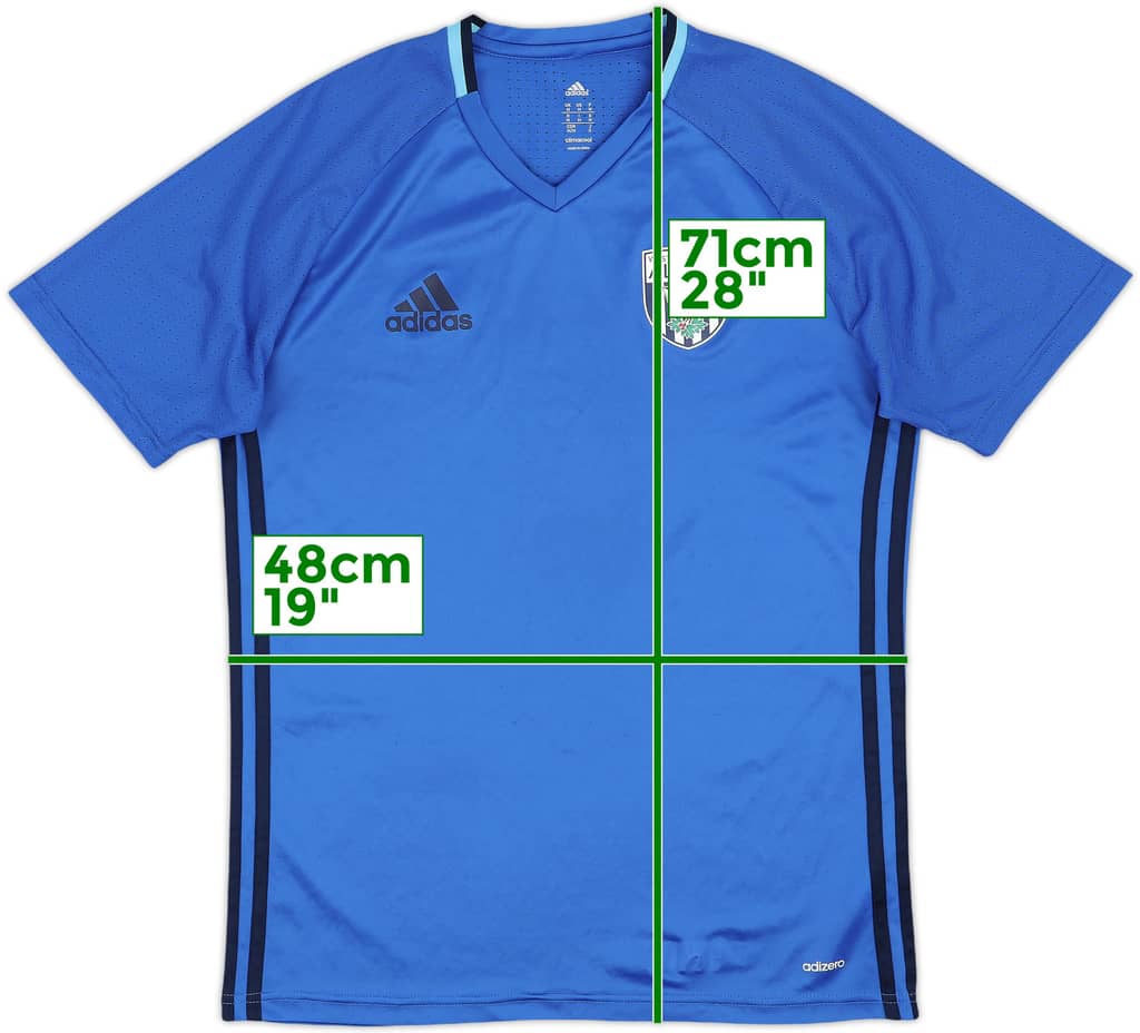 2015-16 West Brom adizero Training Shirt - 8/10 - (M)