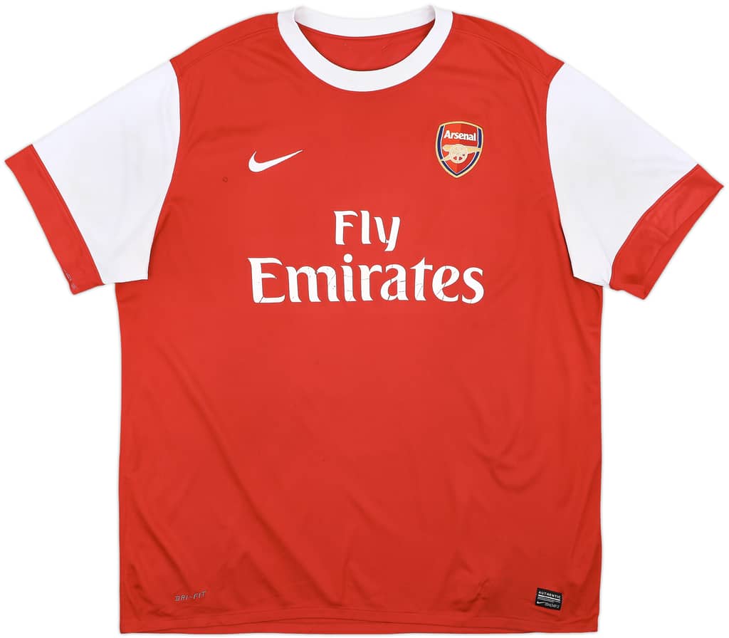 2010-11 Arsenal Home Shirt - 5/10 - (XXL)