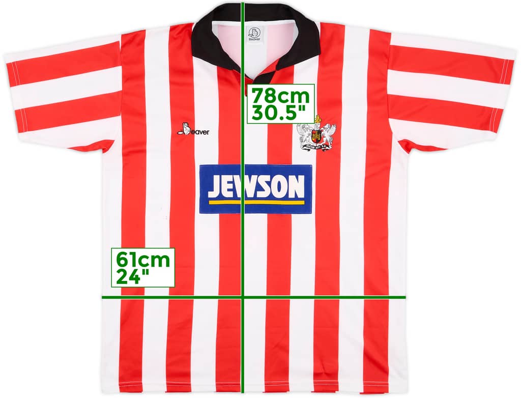 2001-02 Exeter City Home Shirt - 7/10 - (XL)