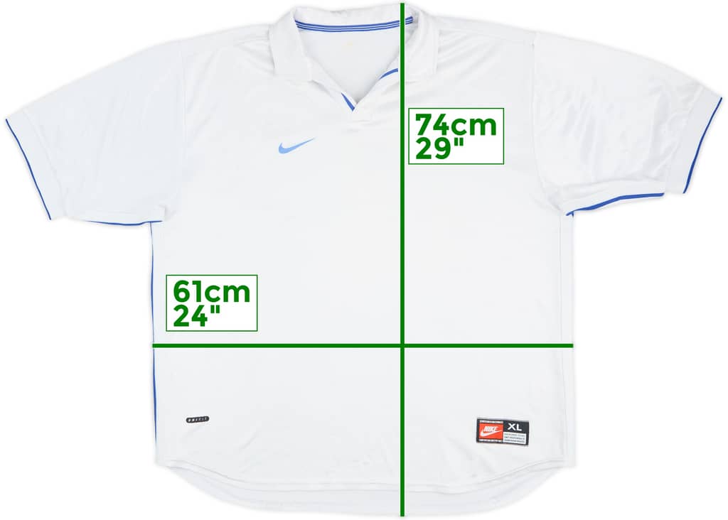 1997-98 Italy Away Shirt - 5/10 - (XL)