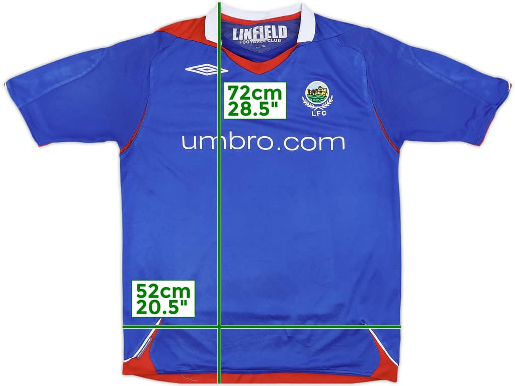 2007-08 Linfield Home Shirt - 7/10 - (M)