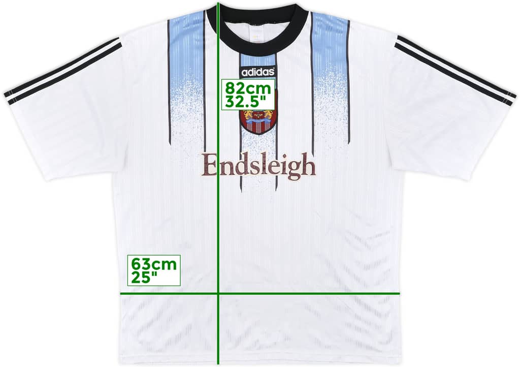 1997-98 Burnley Away Shirt - 8/10 - (XXL)