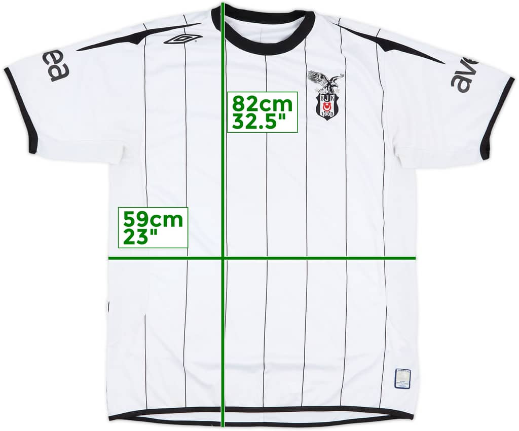 2006-07 Besiktas Away Shirt - 5/10 - (L)