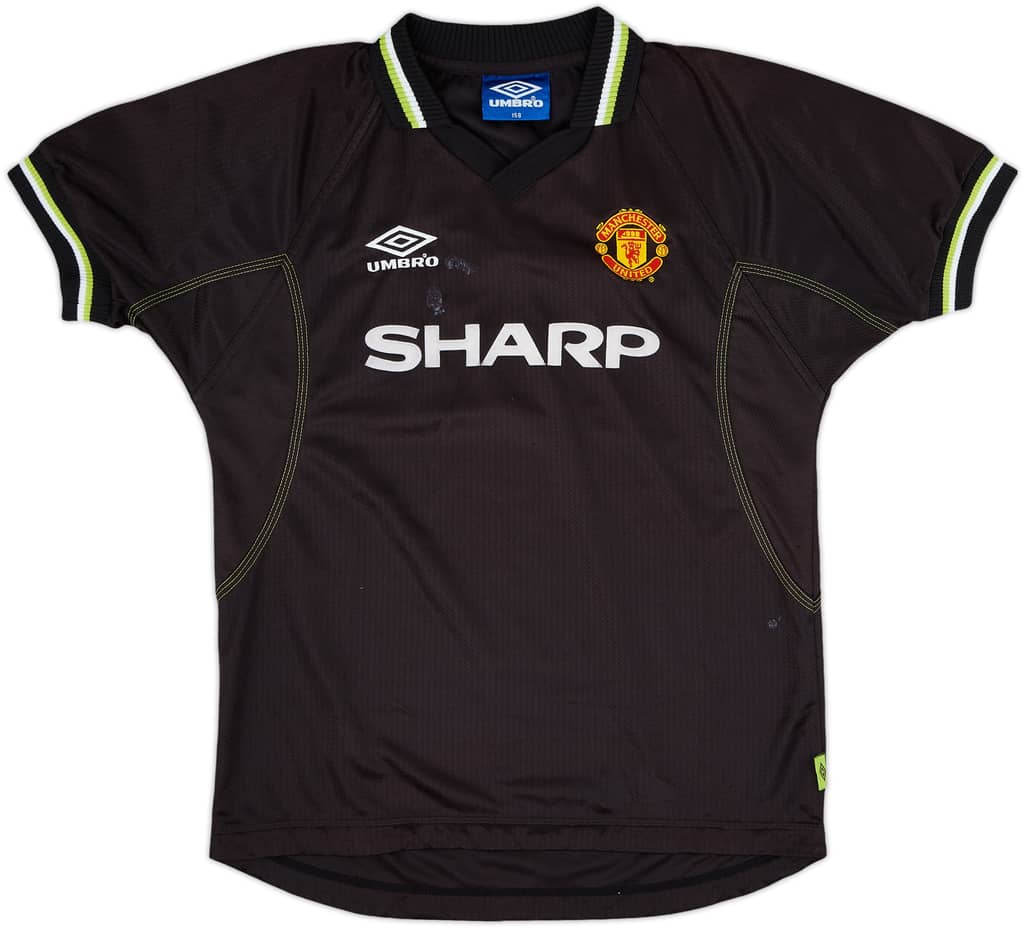 1998-99 Manchester United Third Shirt - 7/10 - (L.Boys)