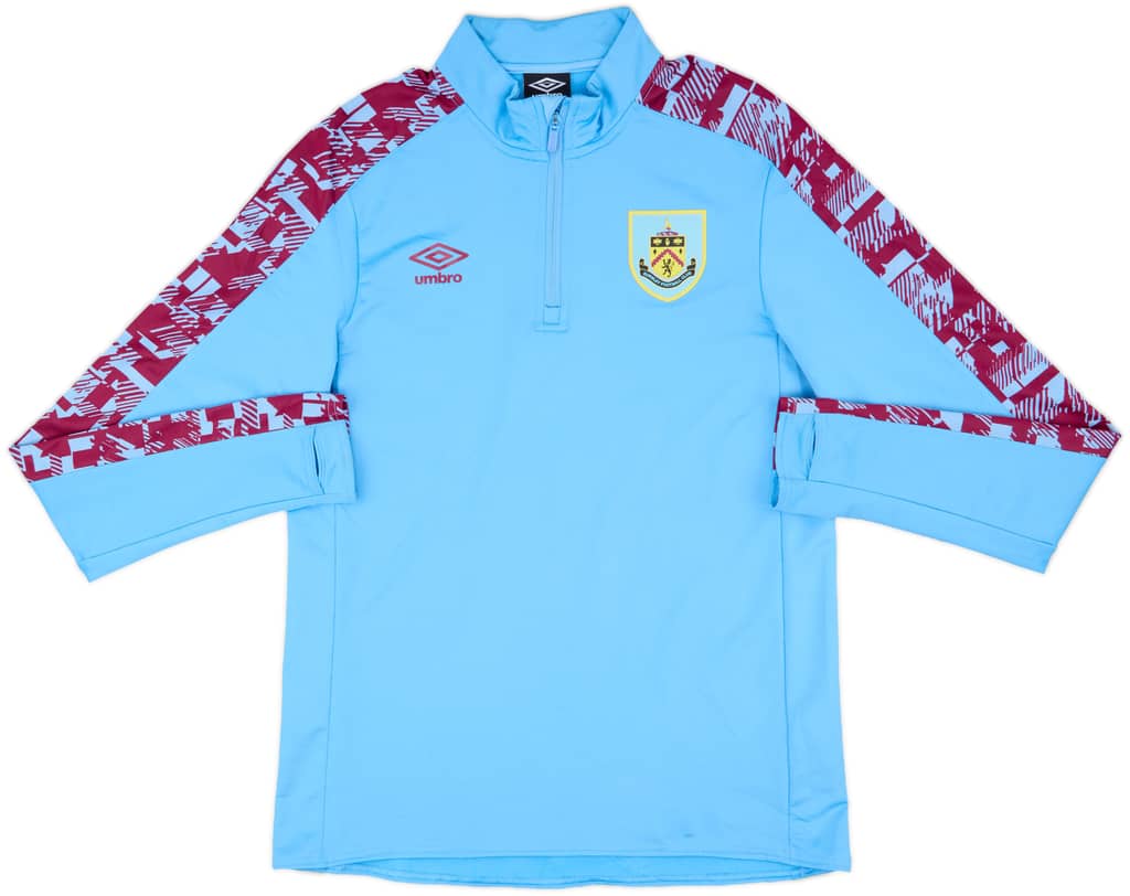 2022-23 Burnley Umbro 1/4 Zip Drill Top - 8/10 - (M)