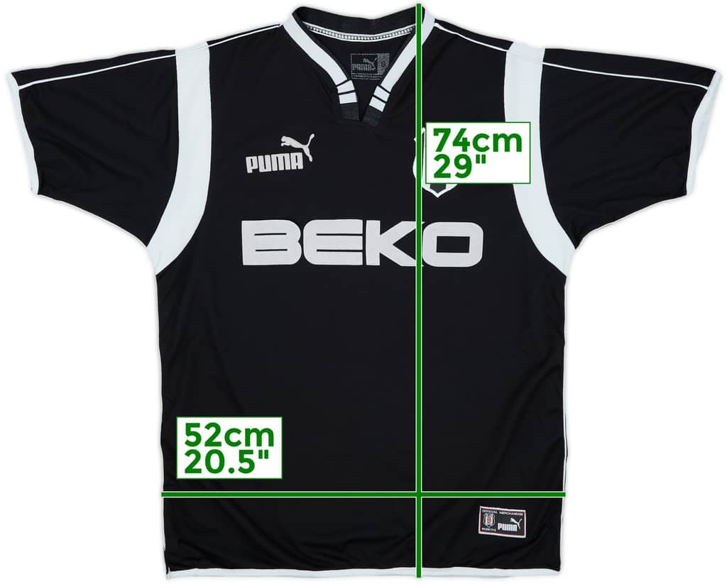 2001-02 Besiktas Fourth Shirt - 9/10 - (S)