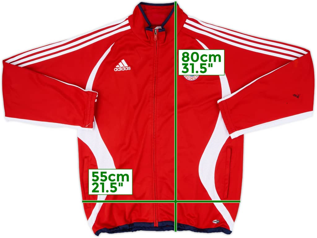 2006-07 Bayern Munich adidas Track Jacket - 8/10 - (L/XL)