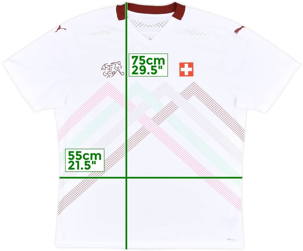 2020-21 Switzerland Authentic Away Shirt - 10/10 - (XXL)