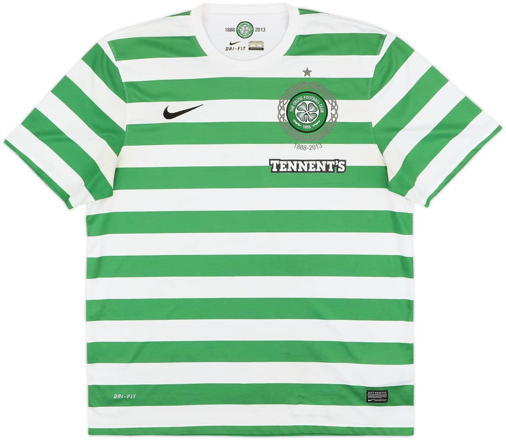 2012-13 Celtic '125th Anniversary' Home Shirt - 8/10 - (XL)