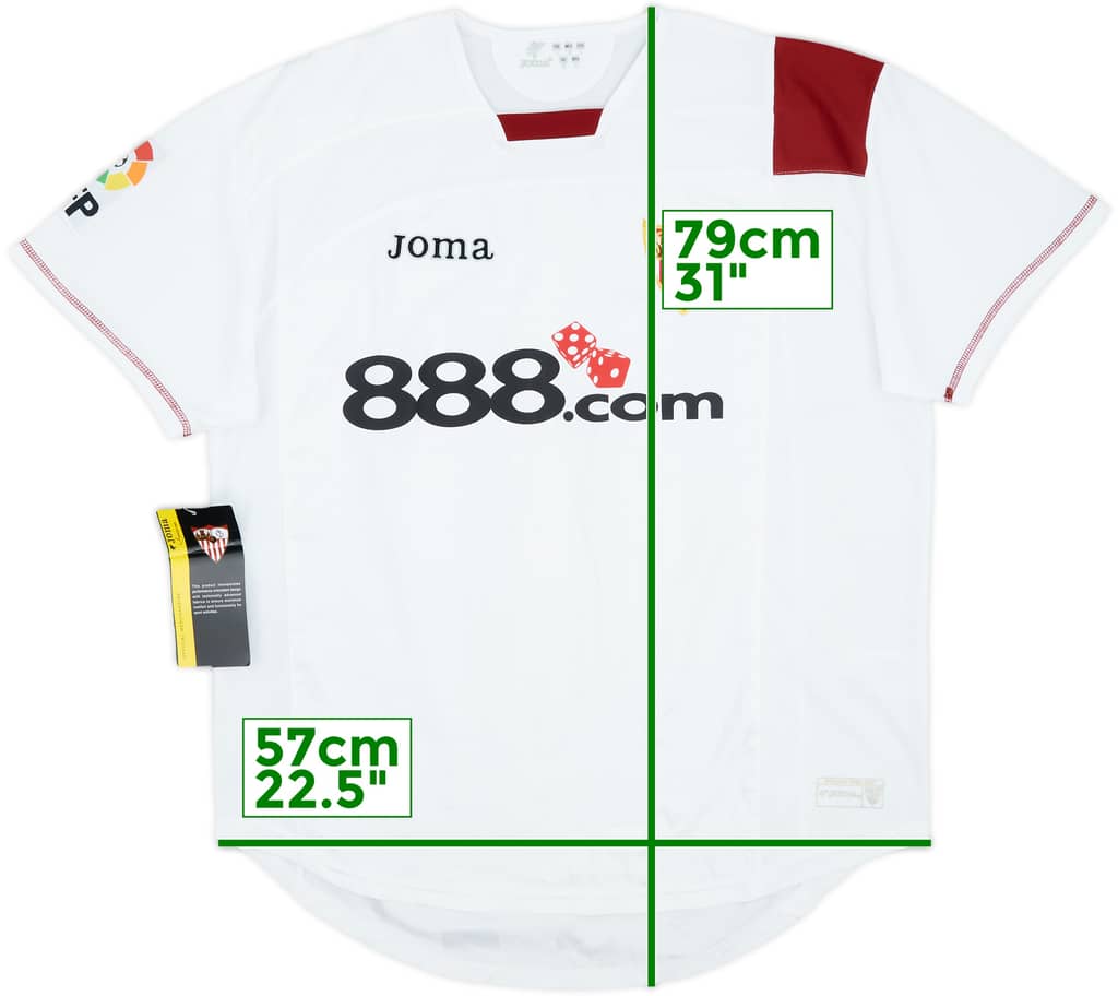 2007-08 Sevilla Home Shirt (M)