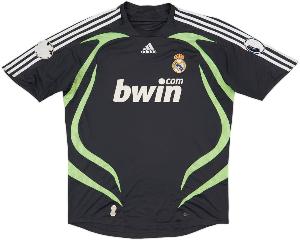 2007-08 Real Madrid CL Third Shirt - 5/10 - (XL)