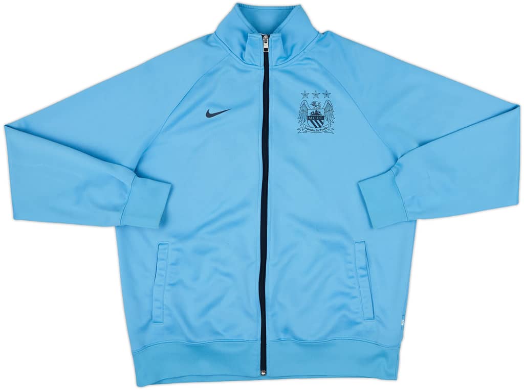 2013-14 Manchester City Nike Track Jacket - 7/10 - (L)