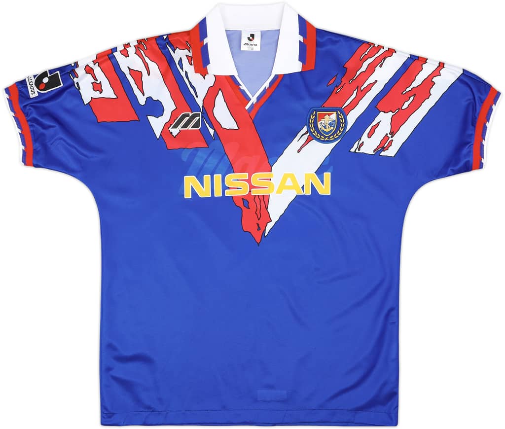 1993-94 Yokohama Marinos Home Shirt #8 - 5/10 - (XL)