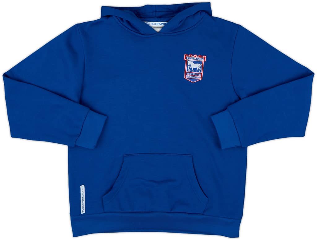 2004-06 Ipswich Punch Hooded Top - 8/10 - (L.Boys)