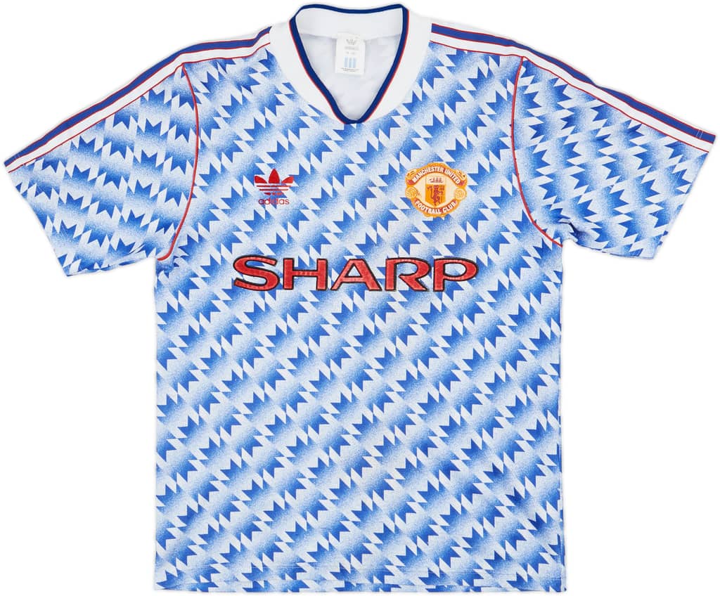1990-92 Manchester United Away Shirt - 8/10 - (S)