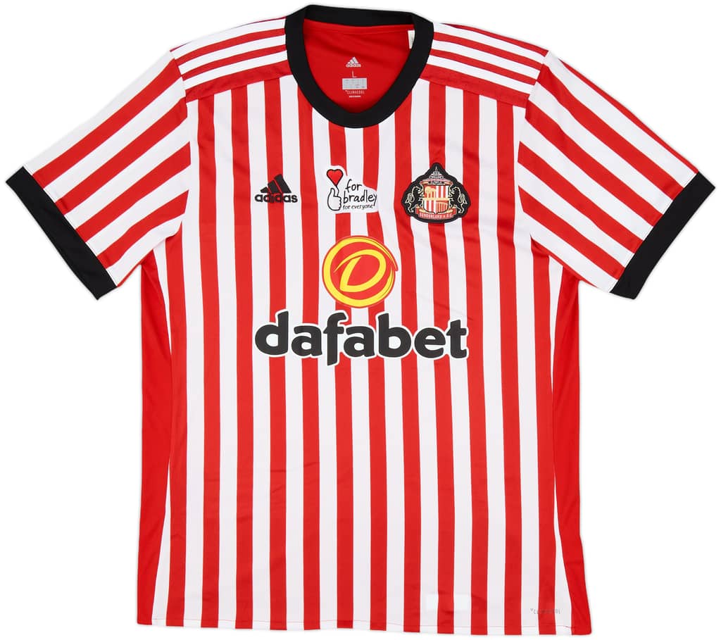 2017-18 Sunderland Home Shirt - 8/10 - (L)