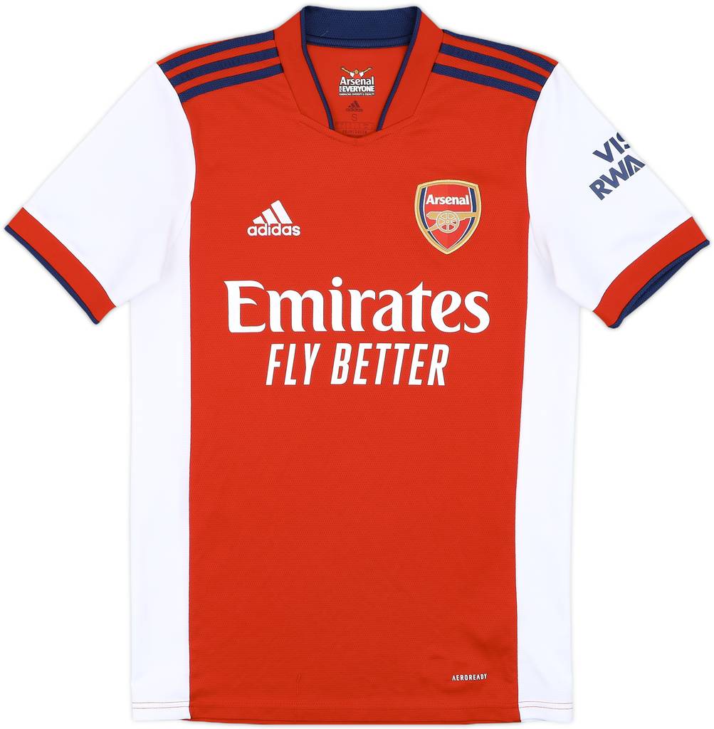2021-22 Arsenal Home Shirt Saka #7 - 6/10 - (S)