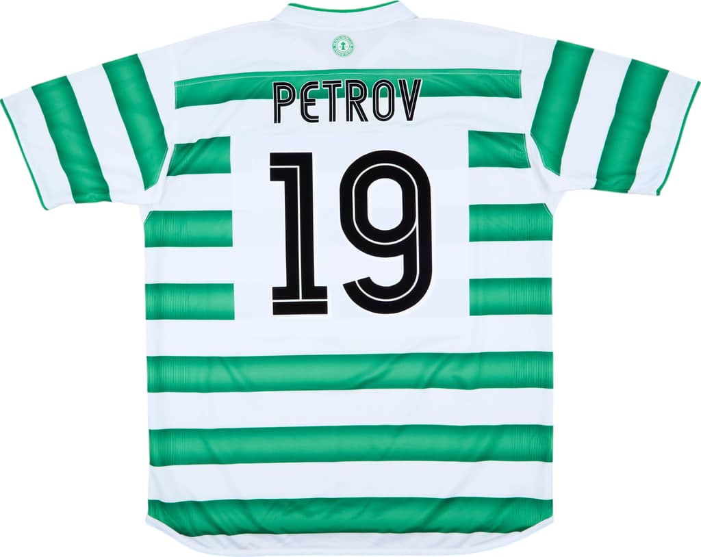 2003-04 Celtic Home Shirt Petrov #19 - 10/10 - (XL)