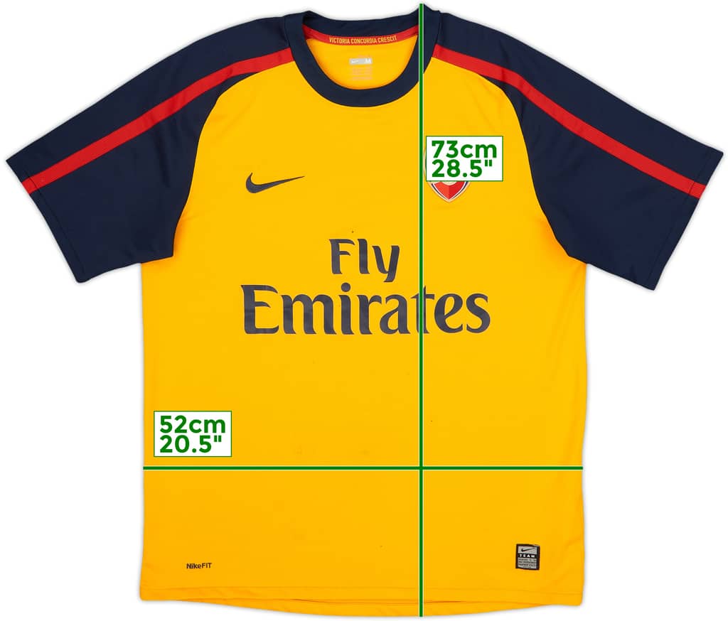 2008-09 Arsenal Away Shirt - 5/10 - (M)