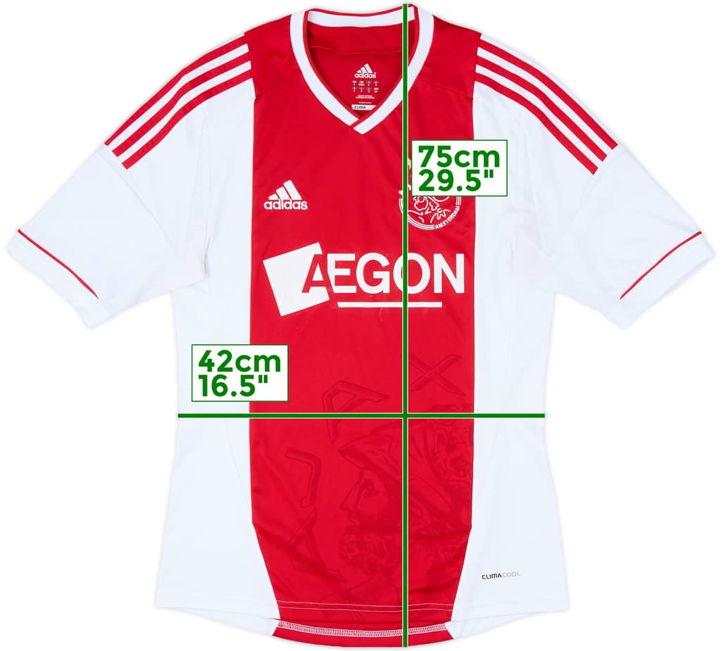 2012-13 Ajax Home Shirt - 6/10 - (S)