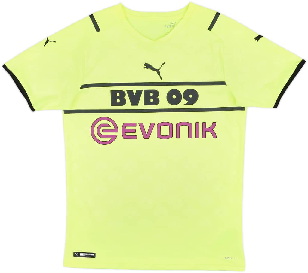 2021-22 Borussia Dortmund European Home Shirt Bellingham #22 - 8/10 - (S)