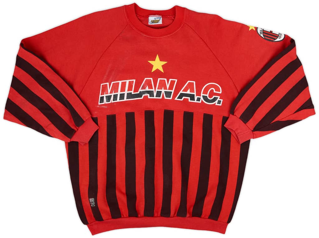 1990-91 AC Milan Le Felpe Dei Grandi Sweat Top - 6/10 - (L)