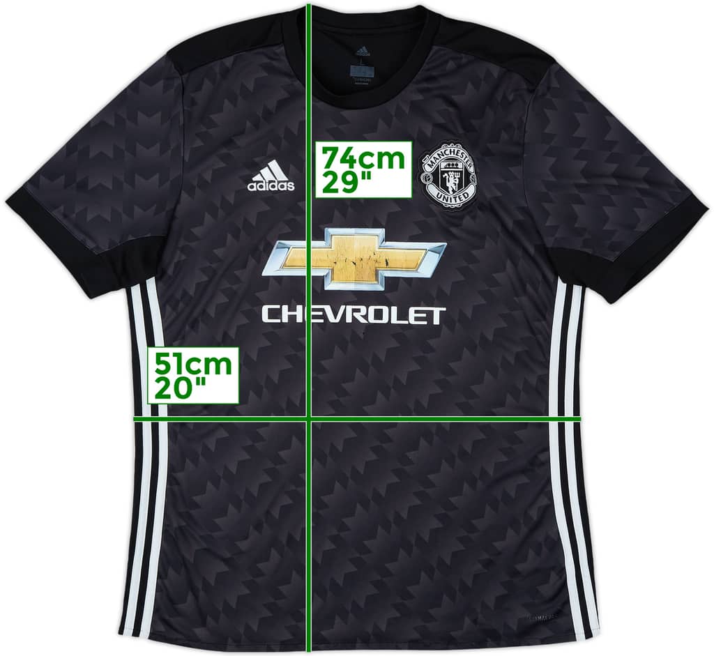 2017-18 Manchester United Away Shirt - 5/10 - (L)