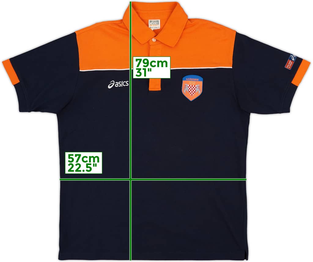 2005-06 Pistoiese Asics Polo Shirt - 9/10 - (XL)
