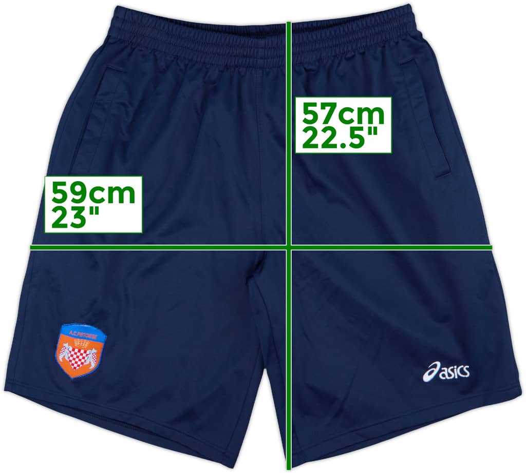 2005-06 Pistoiese Asics Training Shorts - 9/10 - (XL)