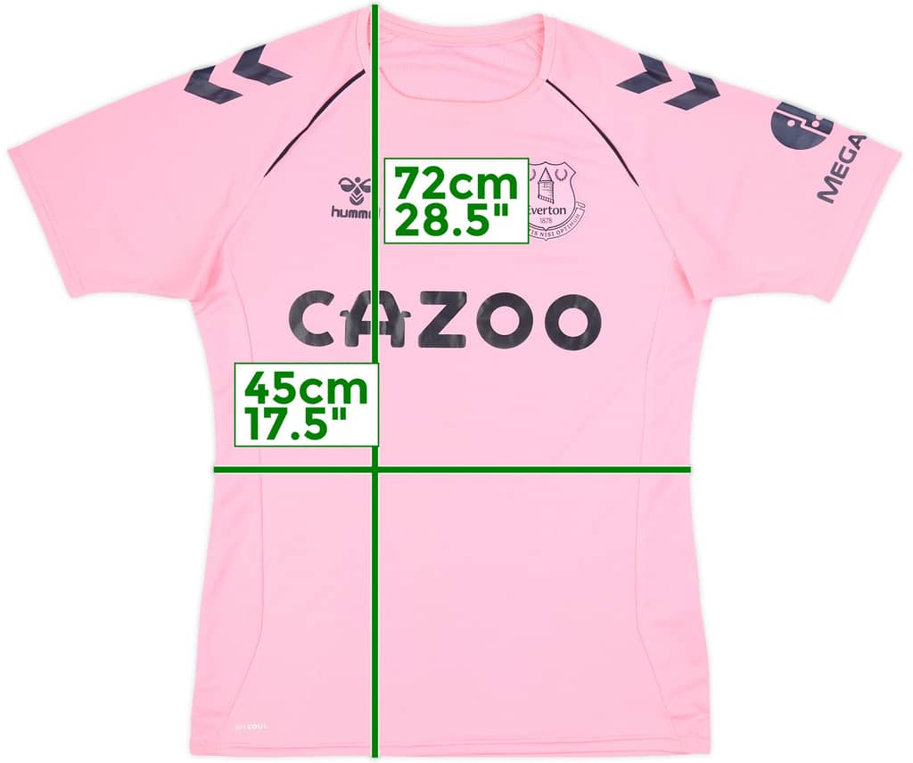 2020-21 Everton Hummel Training Shirt - 8/10 - (S)