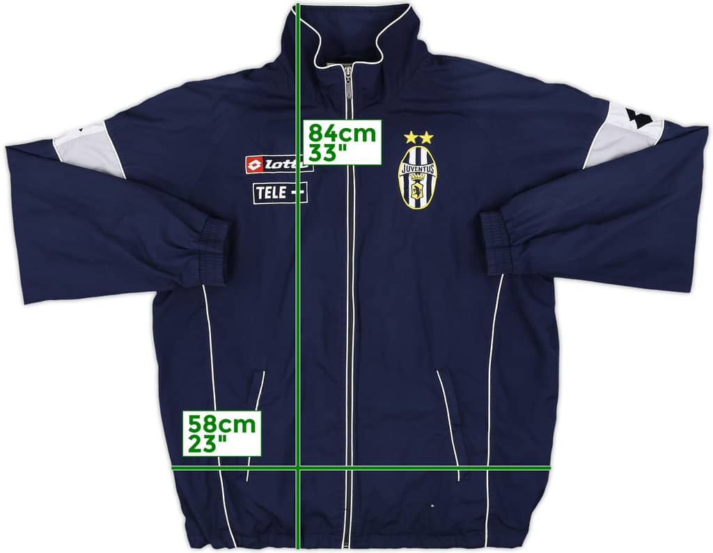 2000-01 Juventus Lotto Track Jacket - 8/10 - (L)