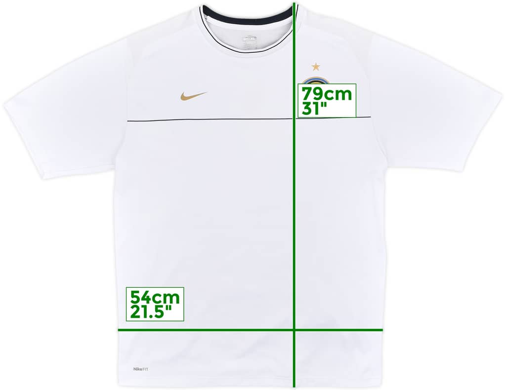2008-09 Inter Milan Nike Training Shirt - 7/10 - (XL)