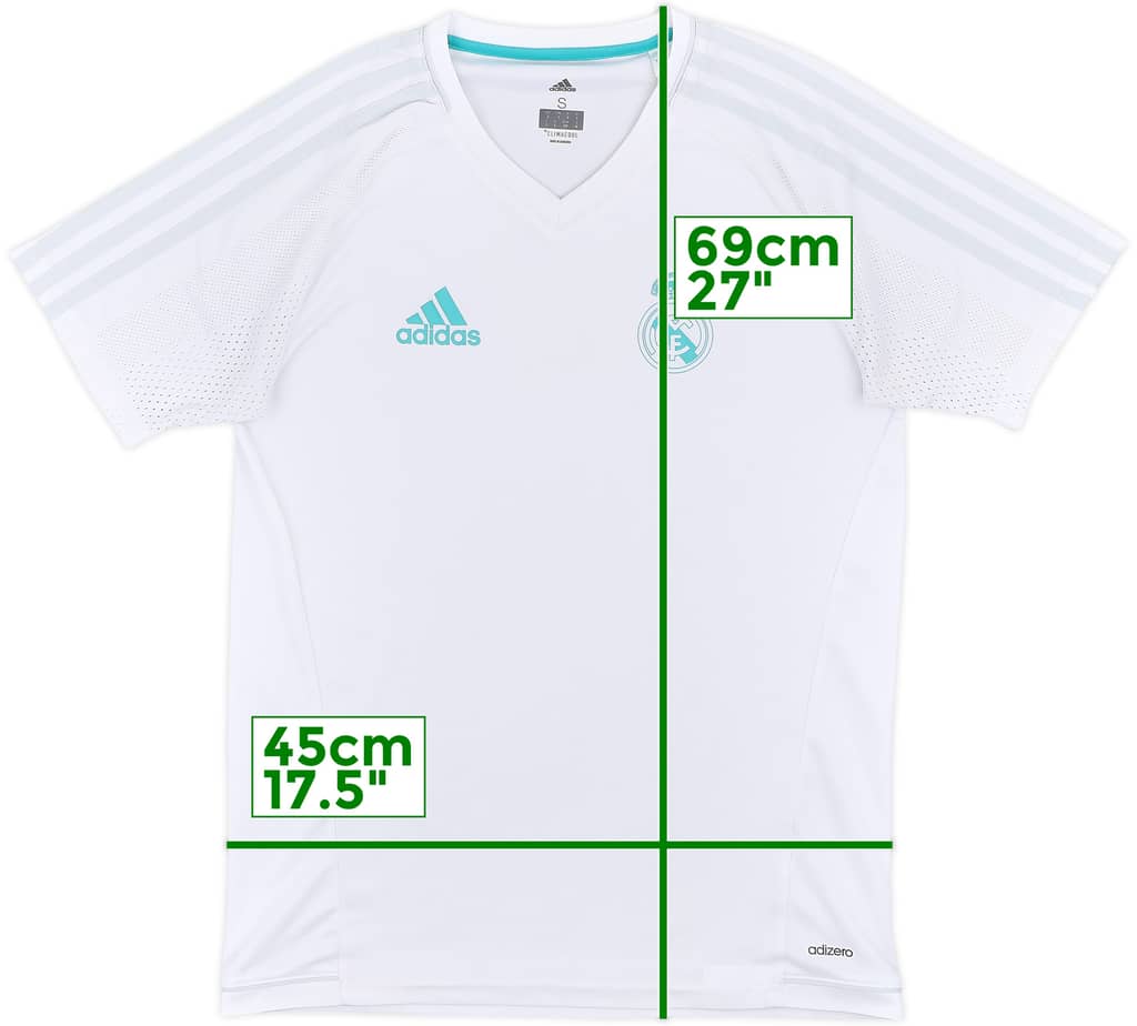 2017-18 Real Madrid adizero Training Shirt - 7/10 - (S)