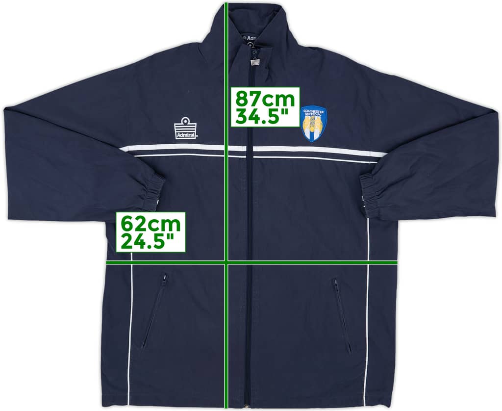 2004-05 Colchester Admiral Track Jacket - 6/10 - (M)