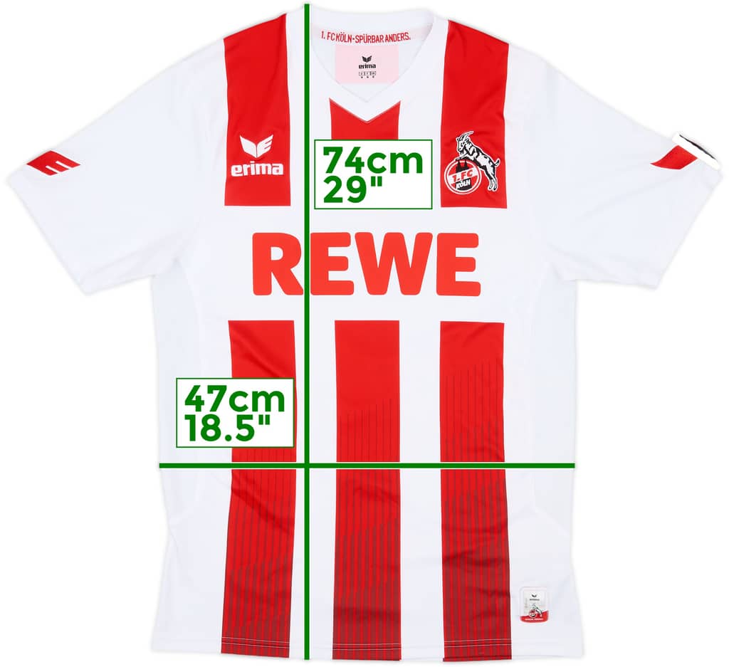2017-18 FC Koln Home Shirt - 8/10 - (M)
