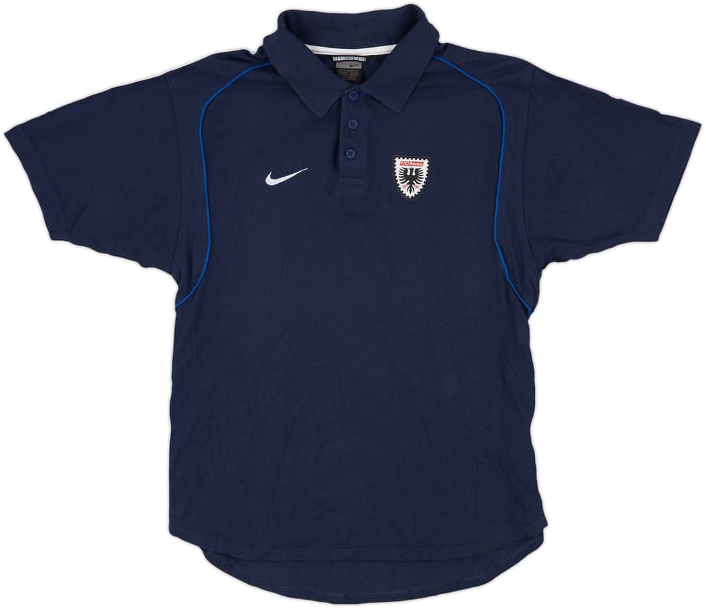 2002-03 FC Aarau Nike Polo Shirt - 9/10 - (S)